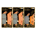 LE LEFOSSI Front Rear Brake Pads for Street Triple 675 2007-2012 Tiger 800 Tiger 800 XC XCa XCx XR XRt XRx 2015-2020 Tiger Sport 660 Trident 660 2021-2024 Carbon Fiber Front & Rear FA226 FA140