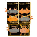 LE LEFOSSI Carbon Fiber Front Rear Brake Pads for Can Am Ryker Ace 600/900 Quiet Parts Accessories Replacement Kits FA165 FA135 FA317