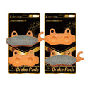 LE LEFOSSI Carbon Fiber Brake Pads for Ninja Kawasaki 300 EX 300 2013-2016 EX 250 R Ninja 250 R 2008-2012 EX 400 Ninja 400 Z 400 2018-2024 Z 250 SL 2015-2017 Carbon Fiber Front Rear FA197 FA197