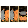LE LEFOSSI Front Rear Carbon Fiber Brake Pads Compatible with for BMW F700 GS F700GS F 700 GS 2013-2017, F800 GS F800G 2008-2012 F 800 GS Adventure 2012 2013 2014 2015 2016 2017 FA209F FA209F FA213R