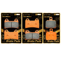 LE LEFOSSI Carbon Fiber Brake Pads for Ducati 696 08-15 796 Monster 10-15 848 Streetfighter 12-15 1100 Monster 09-12 1200 Supersport Multistrada, Front and Rear, Quiet FA244 FA266