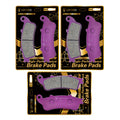 LE LEFOSSI Carbon Fiber Ceramic Front Rear Brake Pads for Honda Goldwing 1800 F6B GL1800 01-17 Fits GL1800 ABS 2001-2017 vfr 800 VFR 800 A Interceptor Fi ST 1300 2002-2007 CBR 1100 VTX 1800  FA261FR