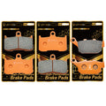 LE LEFOSSI Carbon Fiber Brake Pads for Kawasaki Z800 Z 800 Z900 Daytona 675 2013-2016 Z 900 Z900 2017 2018 2019 2020 2021 2022 2023, Daytona 675, Front and Rear Quiet Parts Accessories FA347 FA140