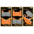 LE LEFOSSI Front Rear Carbon Fiber Brake Pads Compatible with Fit for Kawasaki ZX10R ZX10 R Ninja ABS 2008-2019 Z 1000 SX Z 1000 ZR 1000 2010-2020 ZR1000 Ninja 1000 ZX 1000 2011-2015 FA379F FA192R