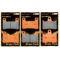 LE LEFOSSI Carbon Fiber Brake Pads for Suzuki gsxr 600 gsxr 750 gsxr 1000 GSXR 1000 2004 2005 2006 GSXR 600 K4/K5 2004 2005 GSXR 750 K4/K5 2004 2005 Front & Rear, Carbon Fiber FA379 FA254