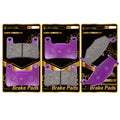 LE LEFOSSI Carbon Fiber Ceramic Front Rear Brake Pads for Suzuki GSXR750 GSXR600 GSXR1000 07-08 Fits GSXR 600 2006-2010 GSXR 1000 GSX1300R Hayabusa 2008-2012 DL1000 Vstrom 2014-2020 DL1000XT Vstrom 2018-2020 FA379 FA419