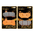LE LEFOSSI Carbon Fiber Brake Pads for Harley Davidson RH 975 Nightster 2022 2023 2024 Low Dust, Low Fade, Quiet Parts Replacement Kits FA409 FA760