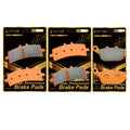 LE LEFOSSI Carbon Fiber Brake Pads for Suzuki GSXS 1000 L6 L7 L8 2016-2024 GSXS1000 GSXS 1000 GSX-S 1000 L6 L7 L8 2016 2017 2018 2019 2020 2021 2022 2023 2024 Replacement Kits FA447 FA174