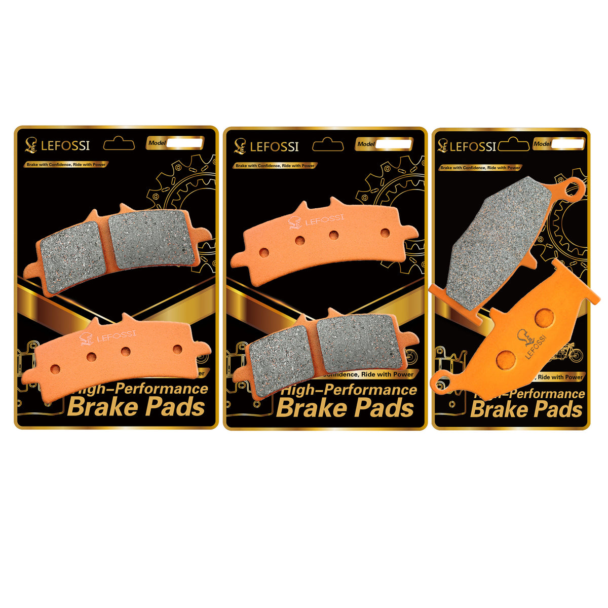 LE LEFOSSI Carbon Fiber Brake Pads for Suzuki Hayabusa 1300 GSX1300R Fits GSX1300R GSX 1300 R 2013 2014 2015 2016 2017 2018 2019 2020 2021 2022 2023 2024 Front and Rear Carbon Fiber FA447 FA419