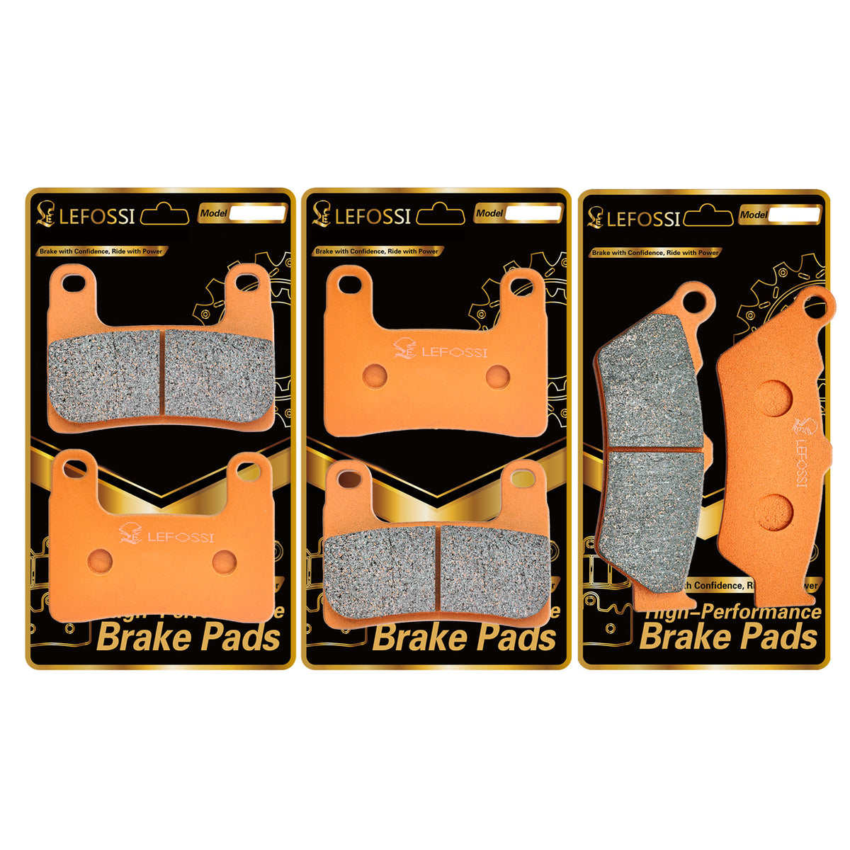 LE LEFOSSI Carbon Fiber Brake Pads for BMW R1250GS R 1250 GS Adventure	Edition Exclusive Rallye R1250RT R 1250 RT SE LE 2018 2019 2020 2021 2022 2023 2024 Carbon Fiber Front Rear FA724 FA209